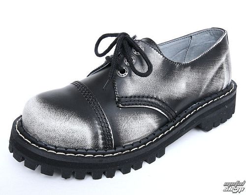 topánky KMM 3dírkové - White / Black - 030