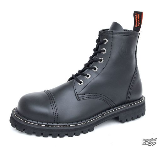 topánky KMM 6dírkové - Black - 060