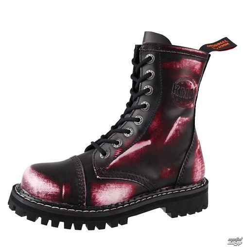 topánky KMM 8 dierkové - Vampire Red - 080