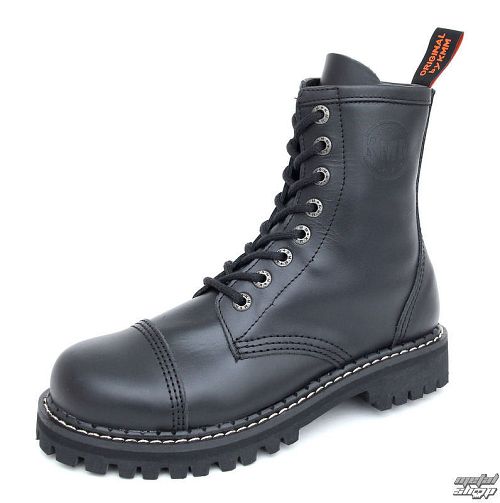 topánky KMM - 8dírkové - Black - 080