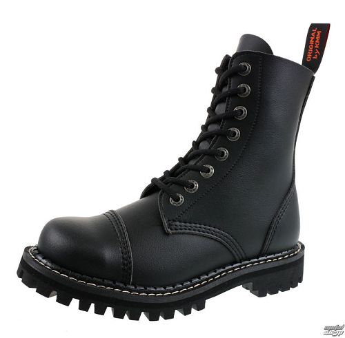 topánky KMM 8dírkové - Vegan - Black - 080