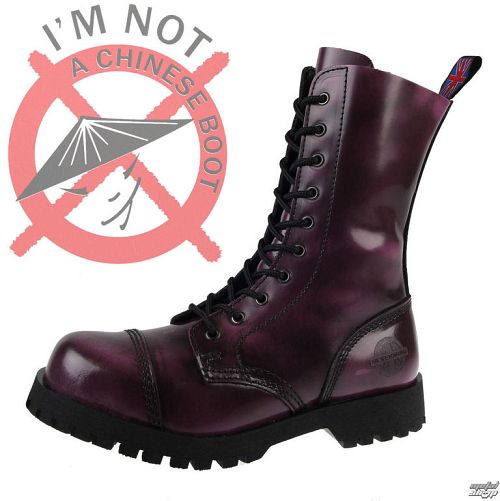 topánky NEVERMIND - 10 dierkové - Lilac - 101110S