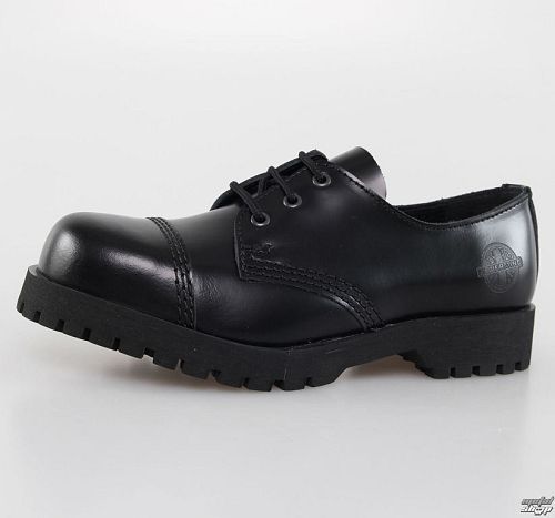 topánky NEVERMIND - 3 dierkové - Black Polido - 10103S