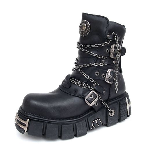 topánky NEW ROCK - 1011-S1 - Itali Negro