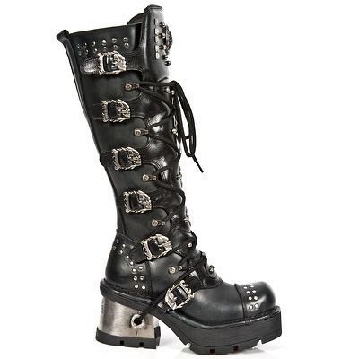 topánky NEW ROCK - 1030-S1 - Planing Negro