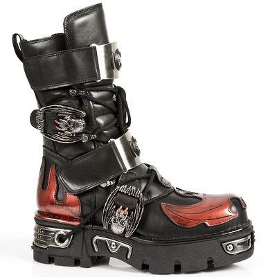 topánky NEW ROCK - 195-S1 - Itali Negro