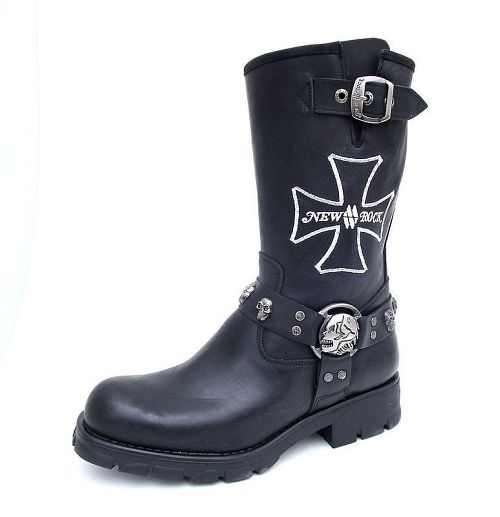 topánky NEW ROCK - 7622-S1 - Itali Negro