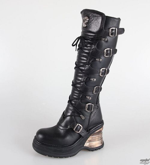 topánky NEW ROCK - 8272-S1 - Nomada Negro