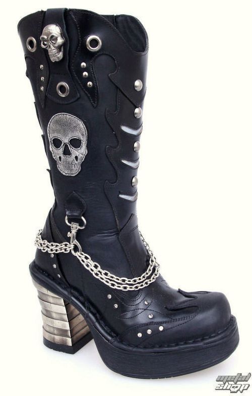 topánky NEW ROCK - 8304-S1 - Antik Negro