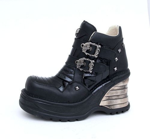 topánky NEW ROCK - 8330-S1 - Itali Negro