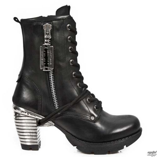 topánky NEW ROCK - Taçon ACERO NEGRO - M.TR028-S1
