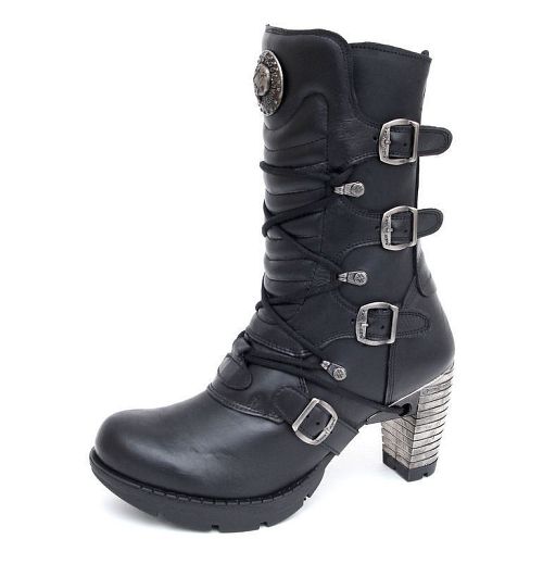 topánky NEW ROCK - TR003-S1 - Itali Negro