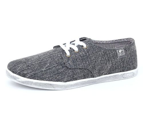 topánky pánske GLOBE - Espy - GREY WASHED CANVAS