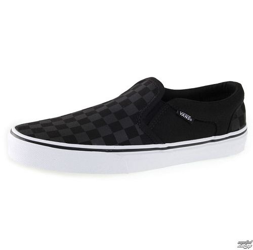 topánky pánske VANS - Aher (Chkrs) - Blk/Blk - VSEQ542