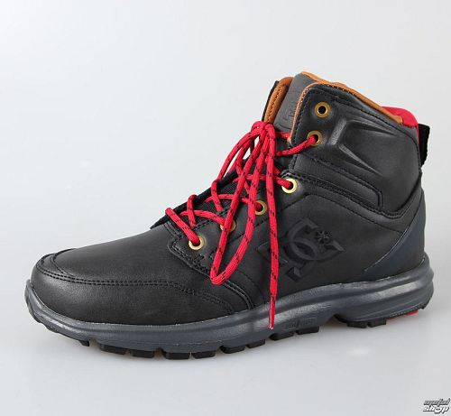topánky pánske -zimný- DC - Ranger So - BLACK-TRUE RED