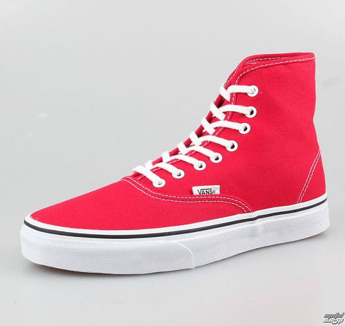 topánky VANS - Authentic Hi - True Red - VRQFOPZ