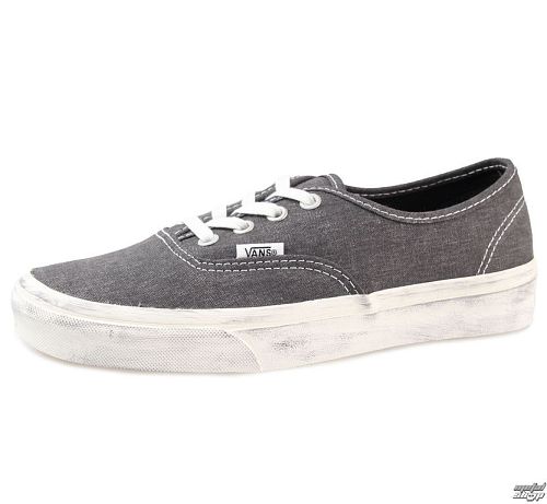 topánky VANS - Authentic (Overwashed) - Black - V18BH1V
