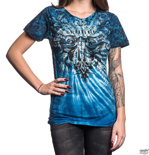 tričko dámske AFFLICTION - Cypress - HOSR - S3796