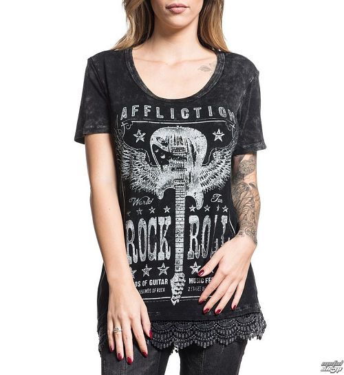 tričko dámske AFFLICTION - Music Gods - AW15703