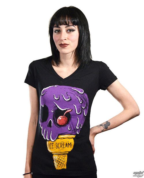tričko dámske Akumu Ink - Ice Scream - 8TW14