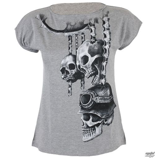 tričko dámske ALISTAR - Motor Skulls - ALI345