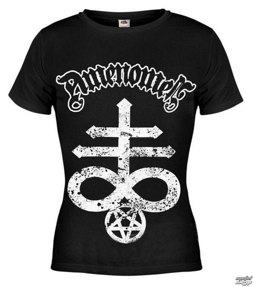 tričko dámske AMENQUEEN OF DARKNESS - BLK - DOMEN009