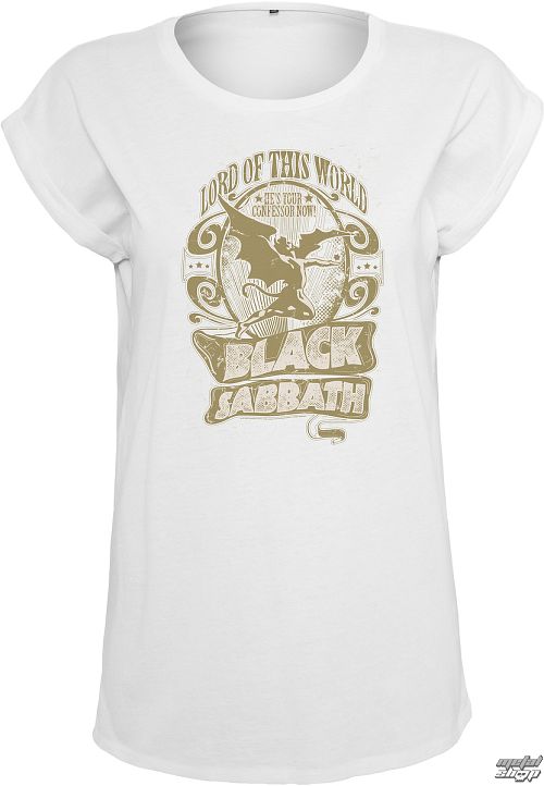 tričko dámske Black Sabbath - LOTW white - MC032