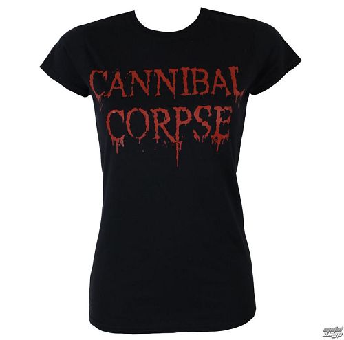 tričko dámske CANNIBAL CORPSE - DRIPPING LOGO - PLASTIC HEAD - PH10421G