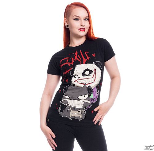 tričko dámske Cupcake Cult - SMILE - BLACK - POI535