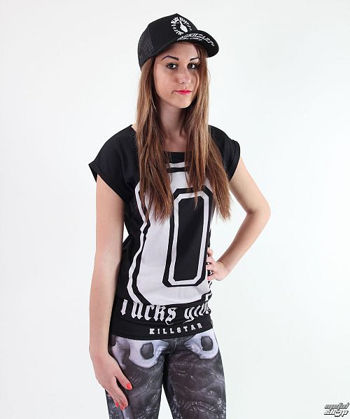 tričko dámske (dres) KILLSTAR - Zero Fucks - Black
