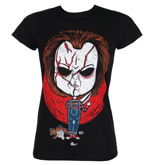 tričko dámske GRIMM DESIGNS - CHUCKY - GD13WT