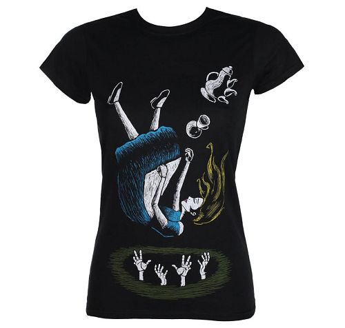 tričko dámske GRIMM DESIGNS - FALLEN WONDER - GD24WT