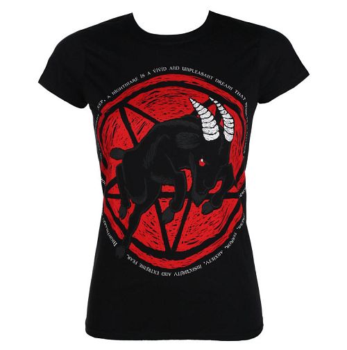 tričko dámske GRIMM DESIGNS - SATANIST - GD20WT