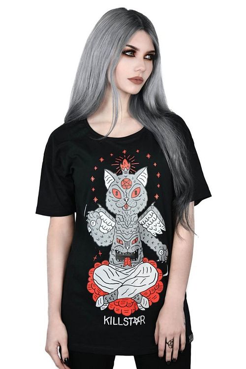tričko dámske KILLSTAR - PUSSYGOD - BLACK - KSRA000089