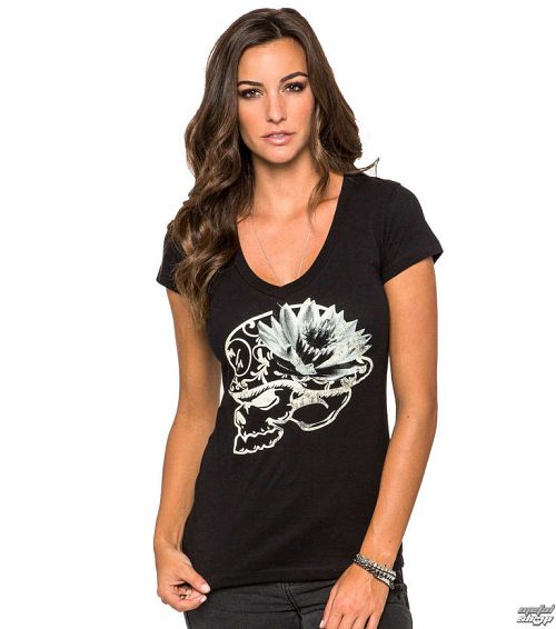 tričko dámske METAL MULISHA - Lotus - BLK