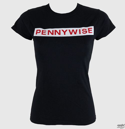 tričko dámske Pennywise - Og Logo - Black - KINGS ROAD - 00444