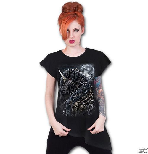 tričko dámske SPIRAL - DARK UNICORN - L038F752