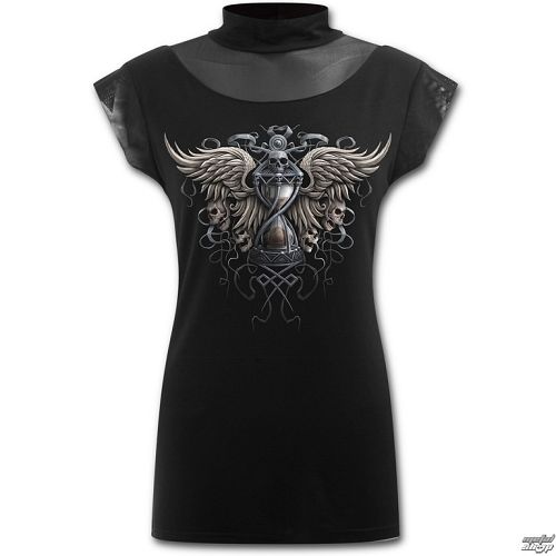 tričko dámske SPIRAL - Darkness - Black - M021G064