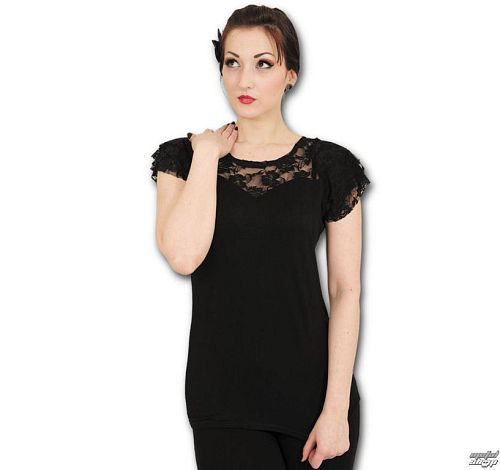 tričko dámske SPIRAL - Lace Layered - PL262