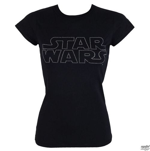 tričko dámske Star Wars - Logo - ROCK OFF - STWATS25LB