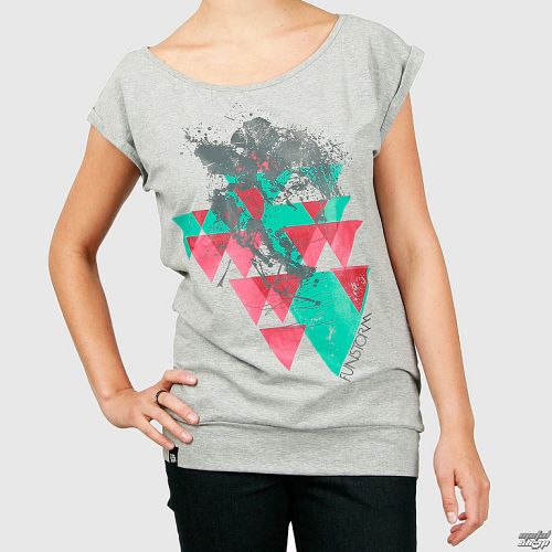 tričko dámske -top- FUNSTORM - Ilcox - 19 GREY