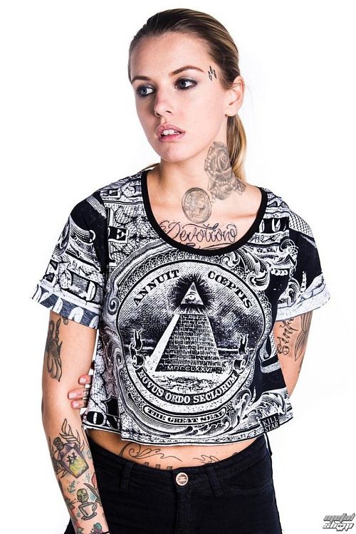tričko dámske (top) KILLSTAR - Dollar Crop - Black