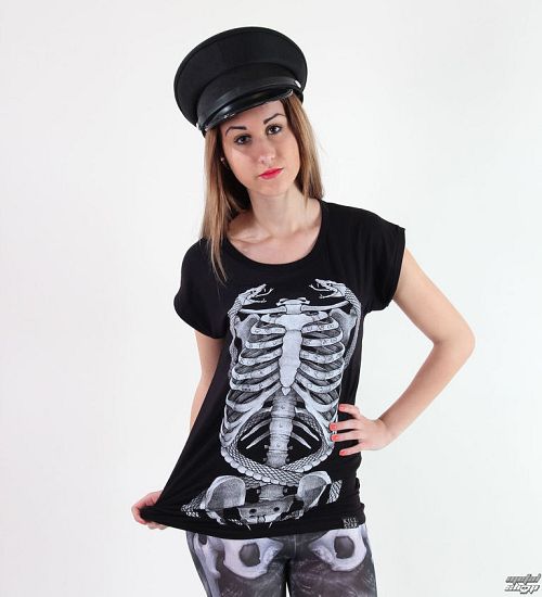 tričko dámske (tunika) KILLSTAR - Ribcage - Black