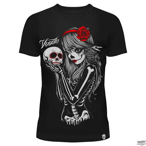 tričko dámske Vixxsin - Crow - Black - POI308