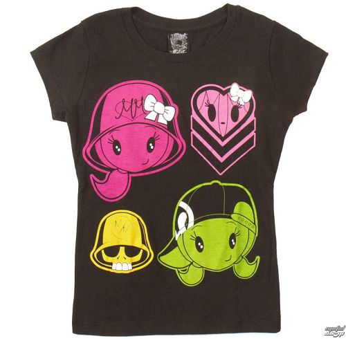 tričko detské METAL MULISHA - BFF - BLK