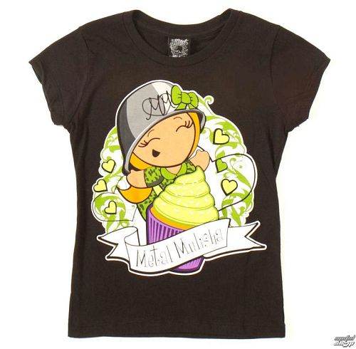 tričko detské METAL MULISHA - CUPCAKE - BLK