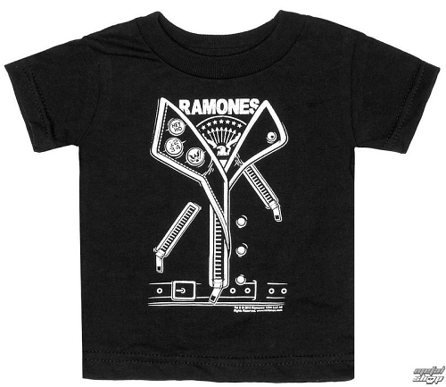 tričko detské SOURPUSS - Ramones - Punker - Black - SPKT3