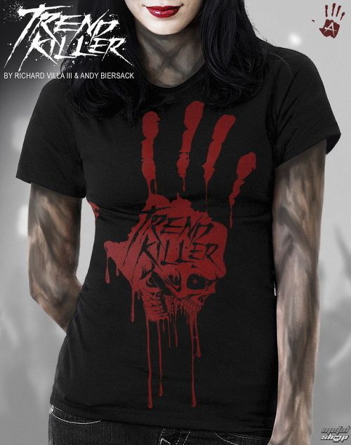 tričko EXHIBIT A GALLERY - Trend Killer - Black