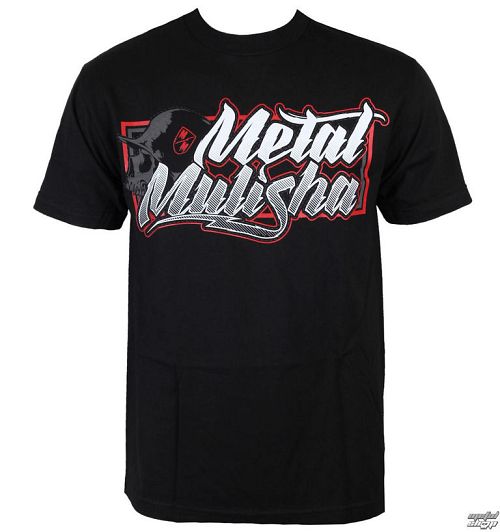 TRIČKO METAL MULISHA LETTER BLK-L