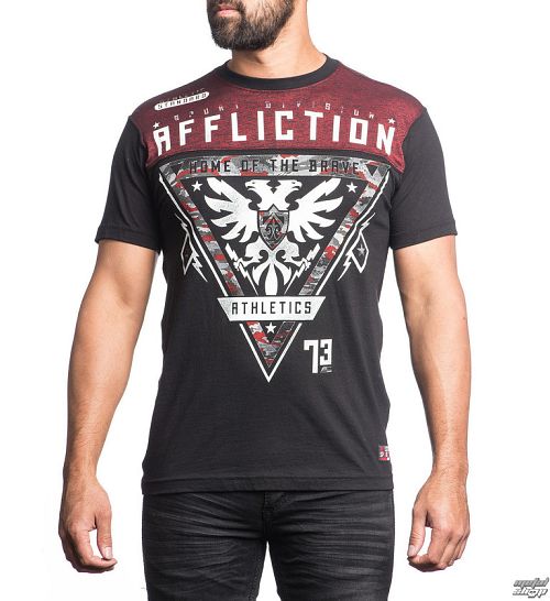 tričko pánske AFFLICTION - Edge - A14081-BKRR